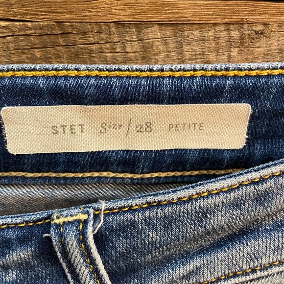 Pilcro & The Letterpress Stet Raw Hem Skinny Jeans - Picture 4 of 5